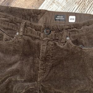 Dark Brown Corduroy Pants
